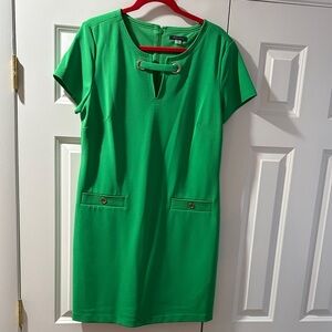 Tommy Hilfiger Vibrant Green Dress size 14